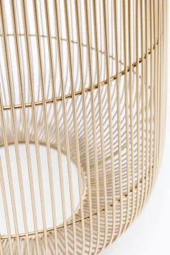 KARE DESIGN Beistelltisch rund BEAM 35 x 32 cm Stahl gold