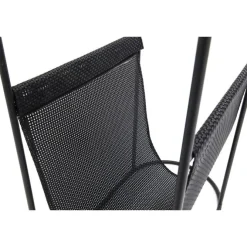 KARE DESIGN Beistelltisch MESH 54 x 54 x 25 cm Stahl/Glas schwarz