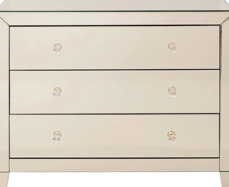 KARE DESIGN Kommode LUXURY 91 x 74 cm champangerbeige