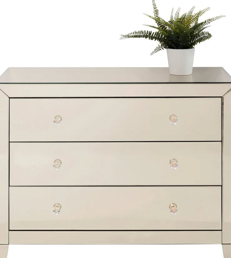 KARE DESIGN Kommode LUXURY 91 x 74 cm champangerbeige