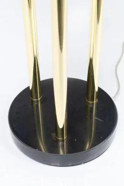 KARE DESIGN Retrofit Stehlampe AL CAPONE TRE 82 cm goldfarbig