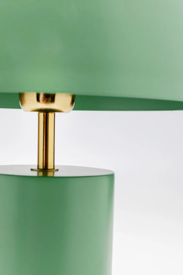 KARE DESIGN Tischleuchte LOUNGY 25 x 38 cm salbeigrün