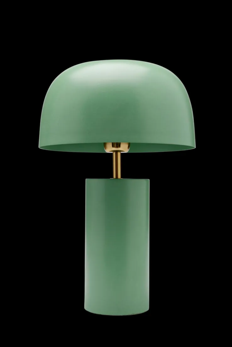 KARE DESIGN Tischleuchte LOUNGY 25 x 38 cm salbeigrün