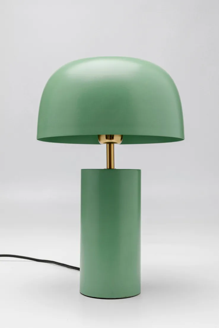 KARE DESIGN Tischleuchte LOUNGY 25 x 38 cm salbeigrün