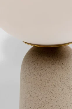 KARE DESIGN Tischleuchte BOLLIE 16 x 31 cm beige