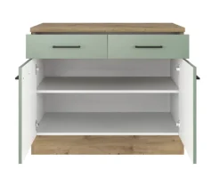 QUARTIER Küche Unterschrank Fiona 85 cm Eiche