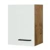 QUARTIER Küchen Hängeschrank AVILA 40 cm Eiche /weiß matt