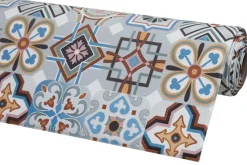 Küchenteppich MARRAKESCH 70 x 200 cm blau/grau