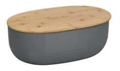 kela Brotkasten NAMUR 23 x 37,5 cm Kunststoff dunkelgrau