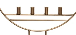 Kerzenständer 76 cm kupferfarbig