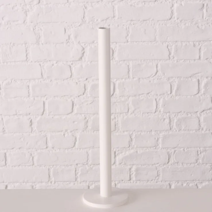 Kerzenständer Set MALKO 2-teilig weiß