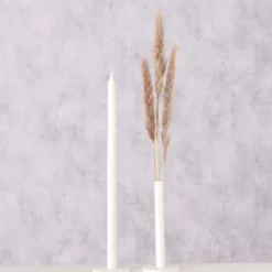 Kerzenständer Set MALKO 2-teilig weiß