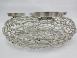 Kerzenständer TWIG 53 cm silberfarbig