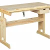 Kinder Kinder Schreibtisch CHRISTIAN 109 x 55 cm Kiefer Natur