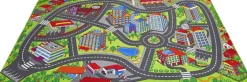 Kinder Kinder- und Spielteppich ANDIAMO 140 x 200 cm mehrfarbig