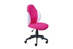 Kinderstuhl JEREMY himbeerfarbig/weiß 52 x 92-102 x 56 cm