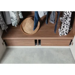 Kleiderschrank RENS 165 x 210 cm Kieselgrau