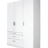 QUARTIER Kleiderschrank SELF DARIA 136 x 197 cm Alpinweiß