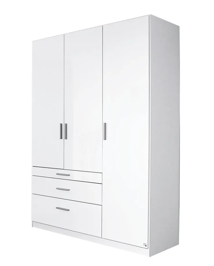 QUARTIER Kleiderschrank SELF DARIA 136 x 197 cm Alpinweiß
