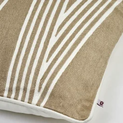 LAMBERT Dekokissen NIZZA 50 x 50 cm natur/weiß