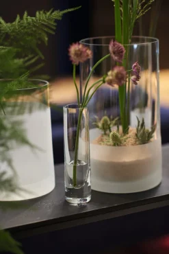 LEONARDO Vase NOVARA klar/satiniert