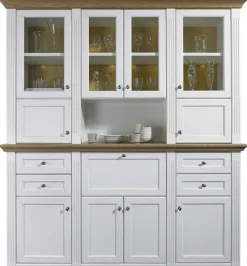 MAISONETTE Buffet weiß / Asteiche