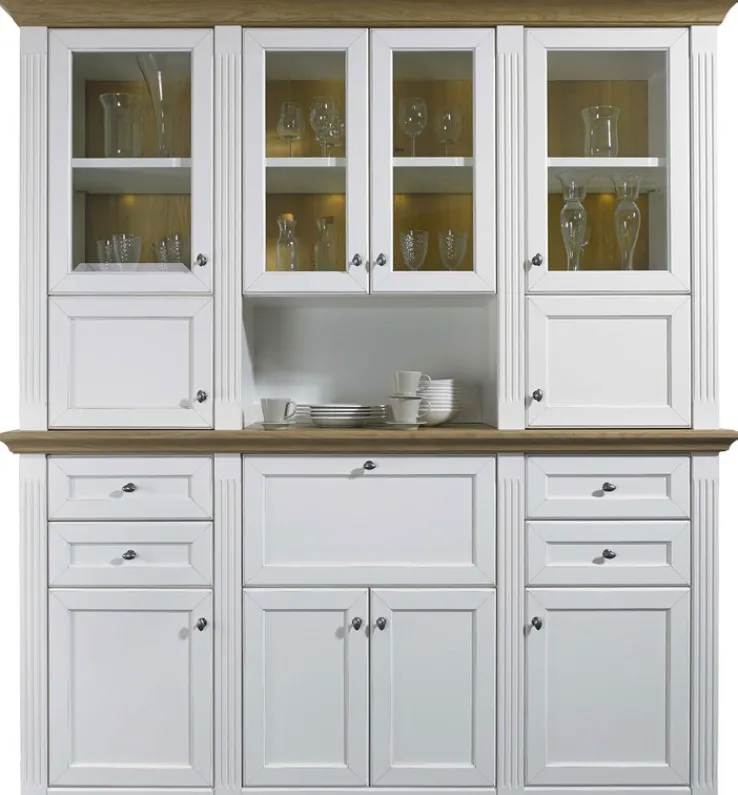 MAISONETTE Buffet weiß / Asteiche