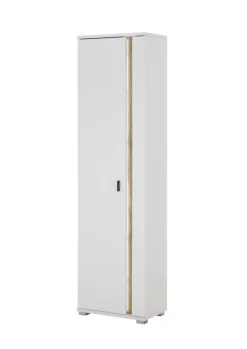 Mehrzweckschrank LONG ISLAND L weiß/ Eiche Wotan