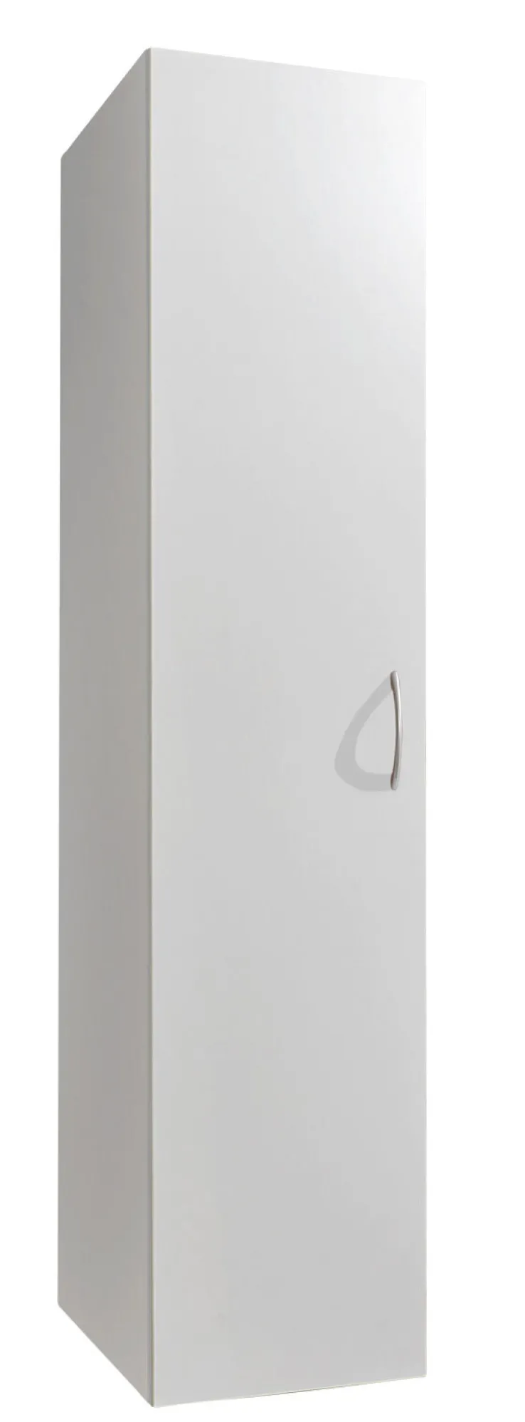 QUARTIER Mehrzweckschrank Multiraumkonzept 45 x 185 x 40 cm weiß