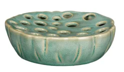 MICA DECORATIONS Deko Vase grün 6 cm