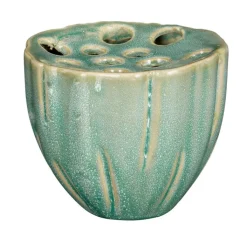 MICA DECORATIONS Deko Vase grün 13 cm