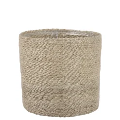 MICA DECORATIONS Pflanztopf ATLANTIC 20 cm creme