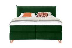 Ole Gunderson Boxspringbett FENSON OSLO NV 180 x 200 cm dunkelgrün