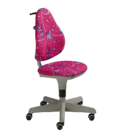 PAIDI Drehstuhl PEPE Pink/Motiv Einhorn