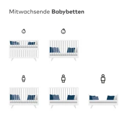 PAIDI Kinderbettmatratze AIRWELL II 70 x 140 cm