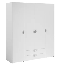 Kinder Parisot Kinder-Drehtürenschrank DAILY 1 weiß