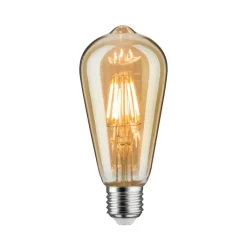 Paulmann LED Leuchtmittel AGL Kolben E27 / 6 Watt goldfarbig