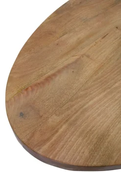 PHILL HILL Esstisch LEWIS 220 x 100 x 77 cm Mango massiv/schwarz