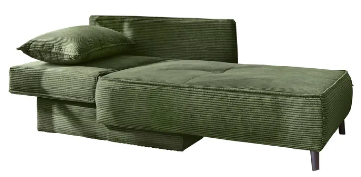 QUARTIER Recamiere RUBY grün