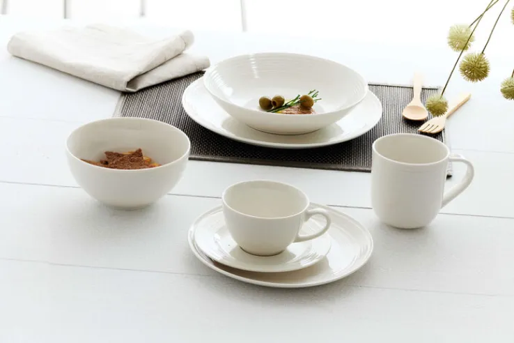 Ritzenhoff & Breker Dessertteller LEVI 6er Set weiß