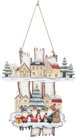 SAICO Wandobjekt WICHTELWEIHNACHT 3x29x36 cm