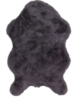 SCHÖNER WOHNEN-Kollektion Fellteppich TENDER 60 x 90 cm anthrazit