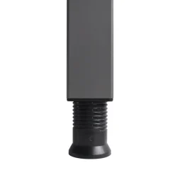 Schreibtisch 180 x 83,5 x 80 cm Weiß/ Graphit