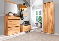 Schuhschrank POUR 80 x 107 cm Kernbuche massiv