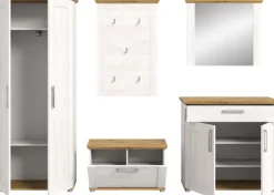 Schuhschrank VERONA Sibiu Lärche / Artisan Eiche NB