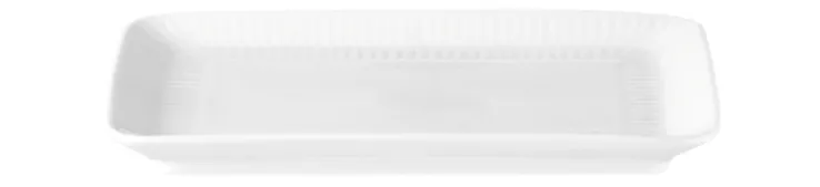 Seltmann Weiden Butterplatte AMINA Porzellan weiß