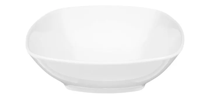 Seltmann Weiden Dessertschale LIDO WEIß eckig 2er Set