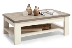 set one by Musterring Couchtisch YORK 110x70 cm Pino Aurelio /Eiche Nelson