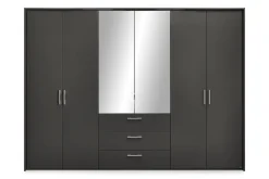 set one by Musterring Drehtürenschrank HENDERSON grau