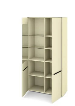 set one by Musterring Vitrine RENO 92x185 cm kaschmir